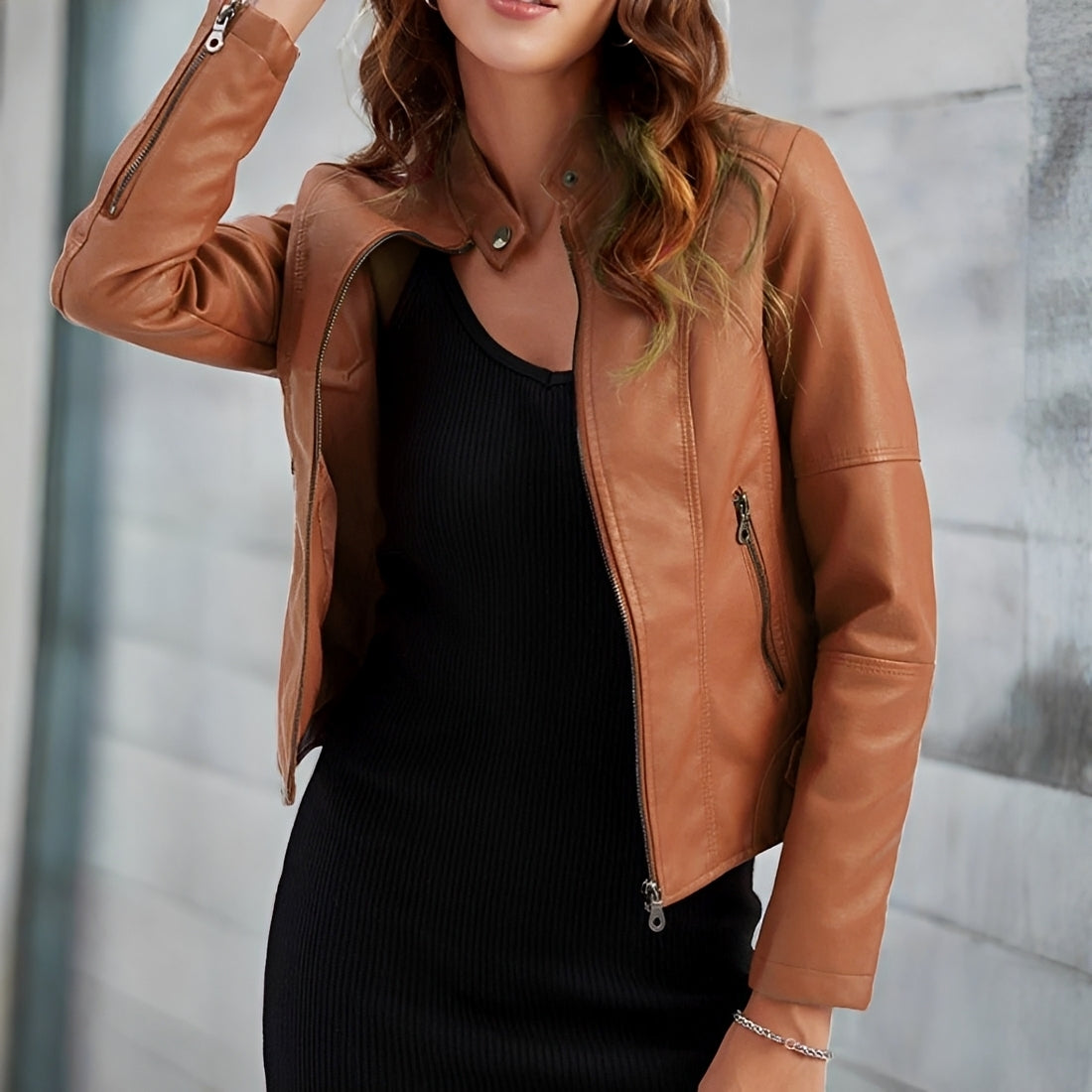 Everly - Schicke Jacke mit Reißverschluss