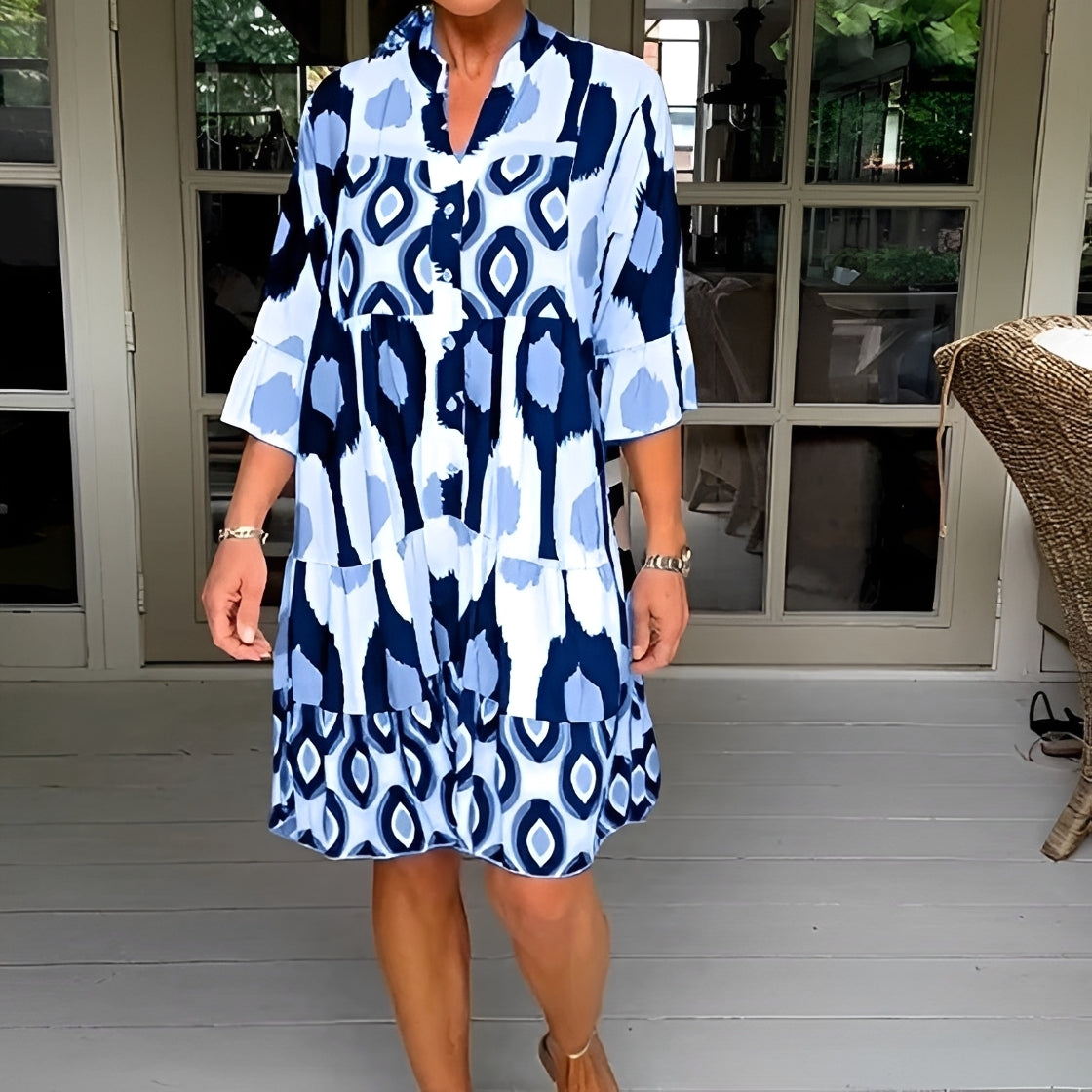 Katie - Stilvolles, lässiges Kleid