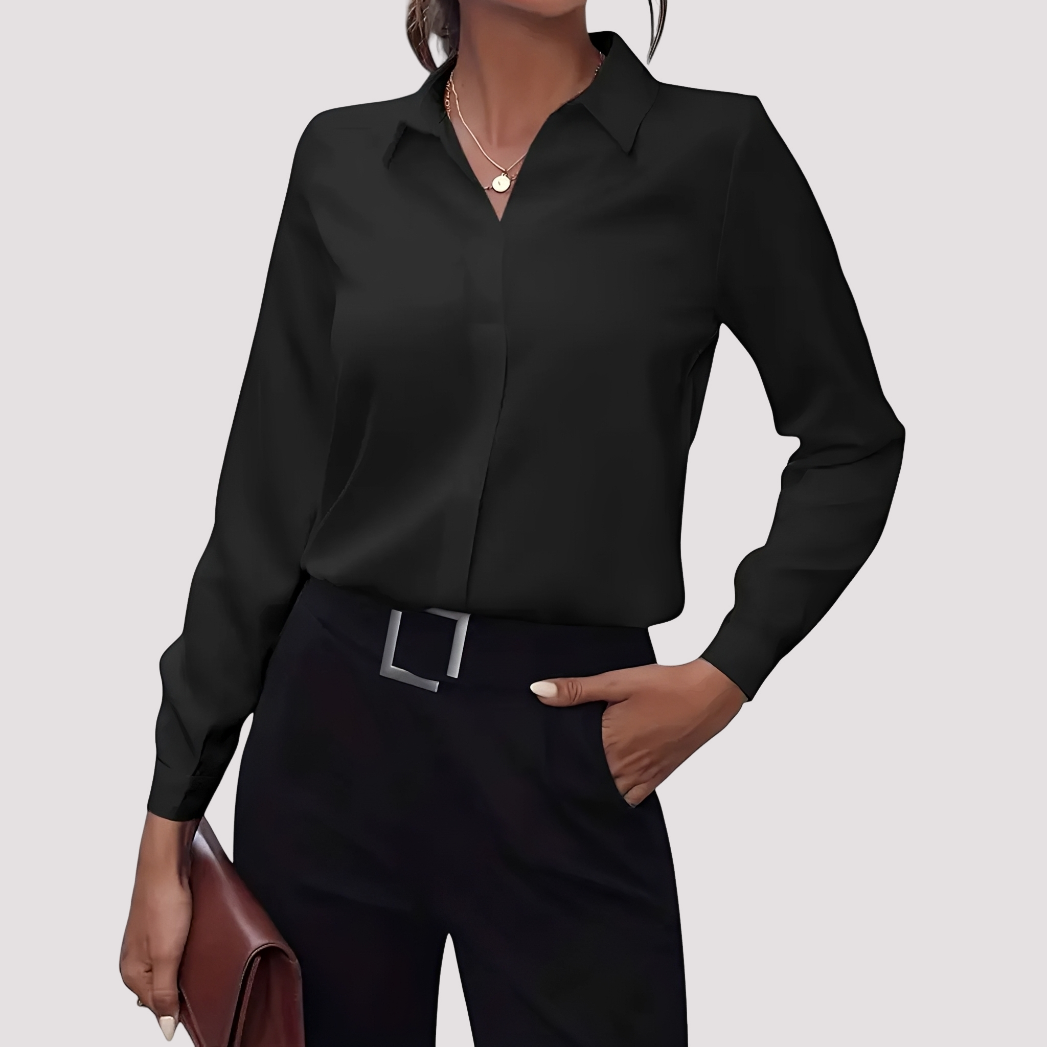 Alisa - Stilvolles Button-Up-Hemd