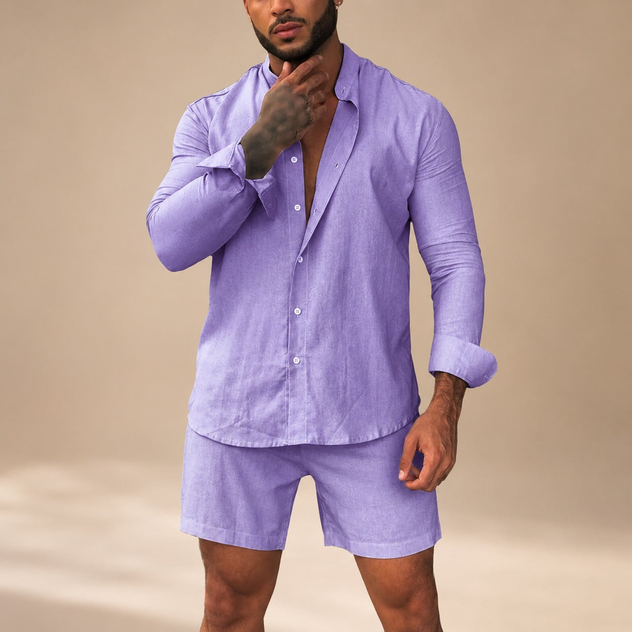 Diego - Legeres Shirt-Shorts-Set