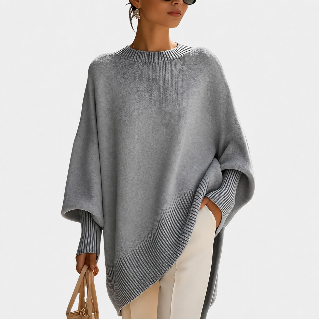 Pamella - Moderner Oversize-Pullover für Damen