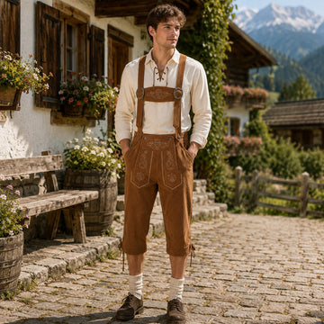 Blake - Klassische festliche Oktoberfest-Bermuda-Shorts