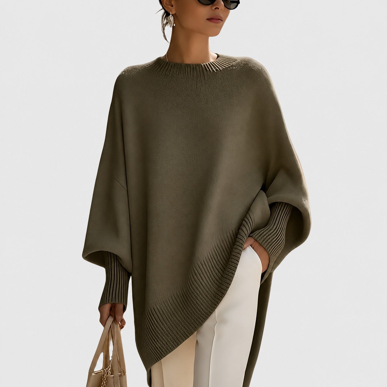 Pamella - Moderner Oversize-Pullover für Damen