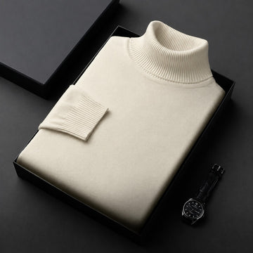 Amara - Eleganter Rollkragenpullover