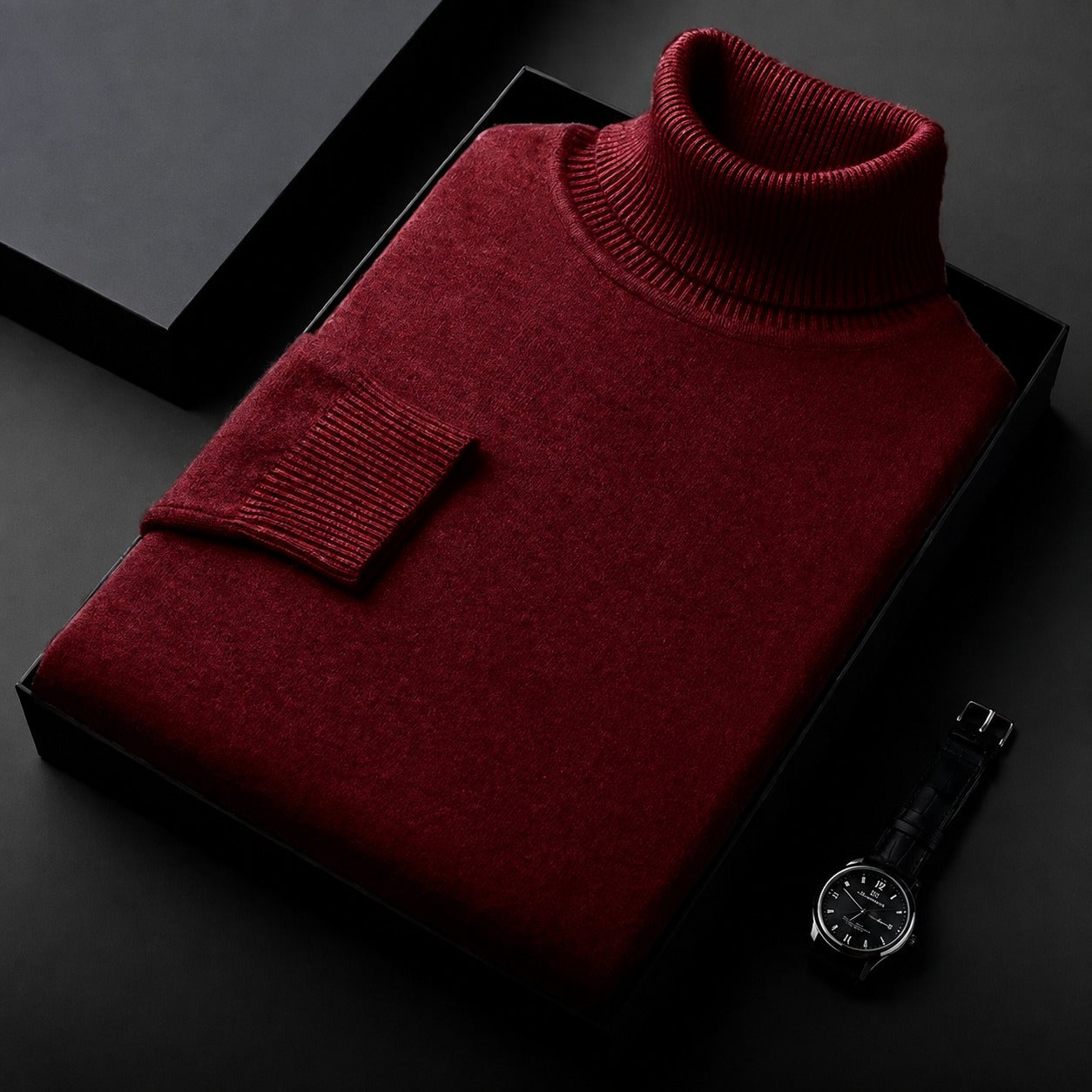 Amara - Eleganter Rollkragenpullover
