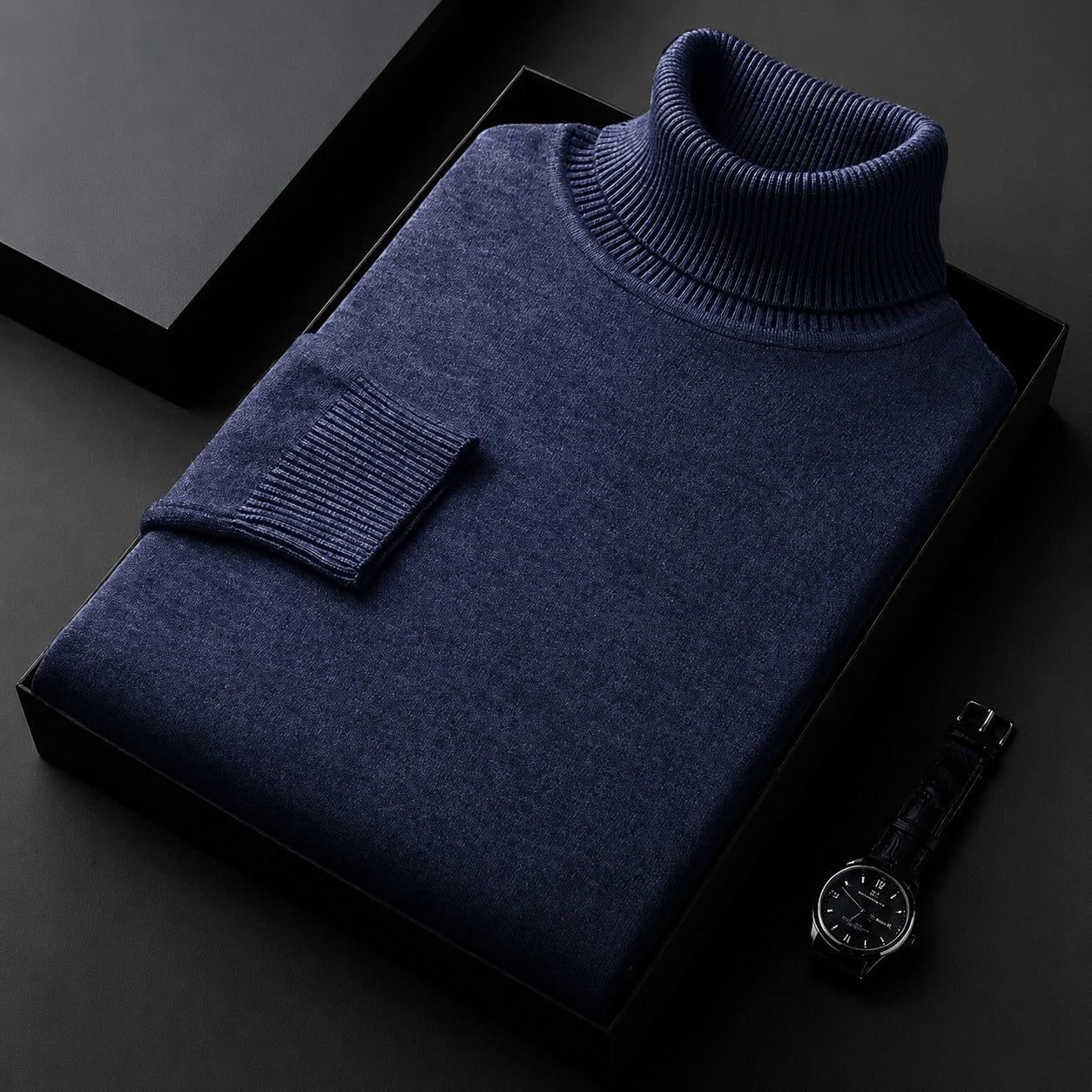 Amara - Eleganter Rollkragenpullover