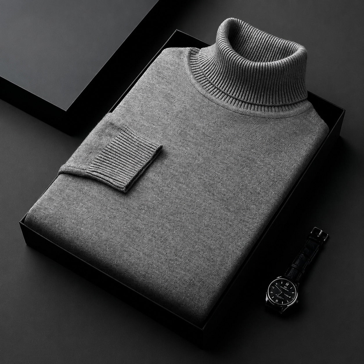 Amara - Eleganter Rollkragenpullover