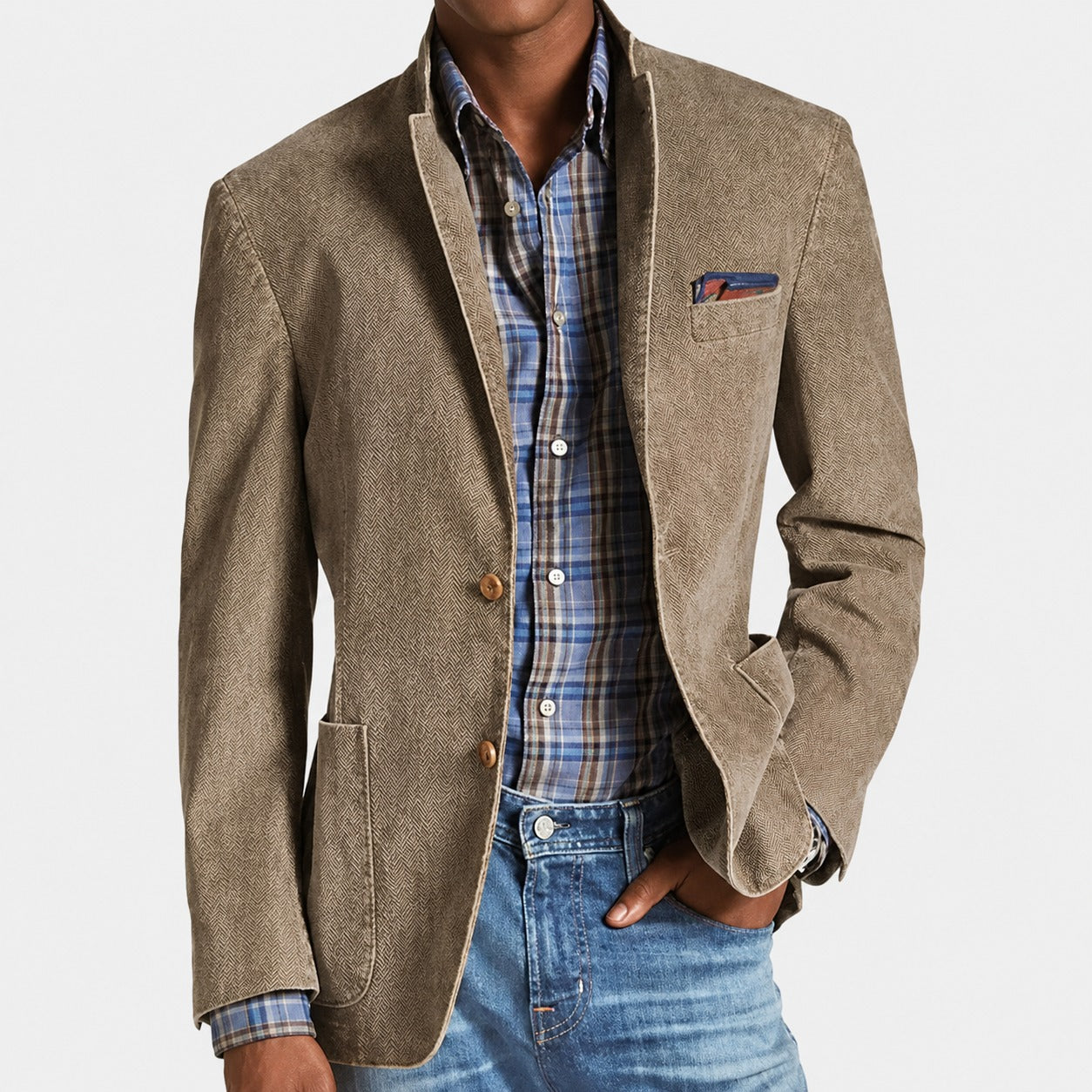 Marco - Einreihiger Retro-Blazer