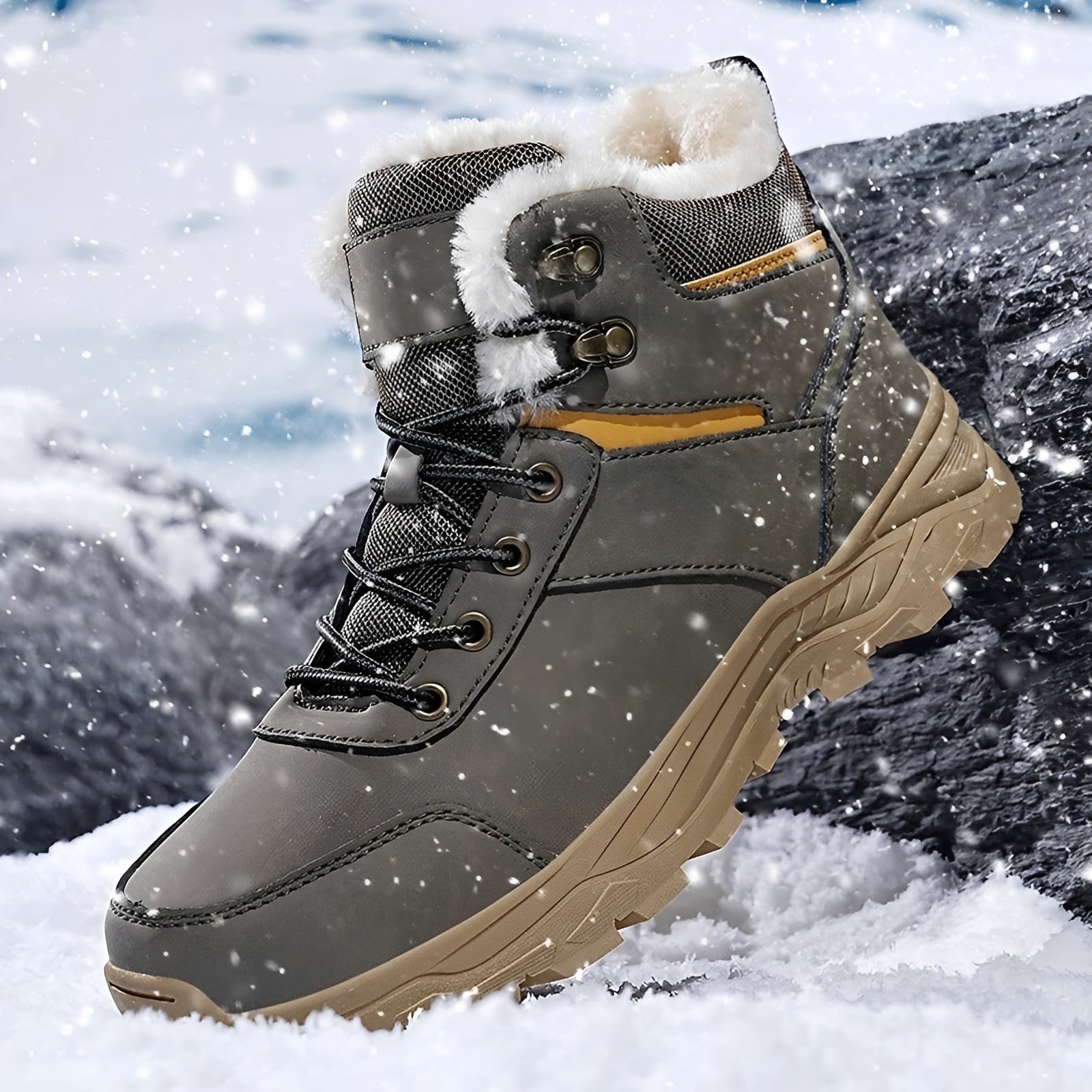 Franklin - Warmhaltende Herren-Winterstiefel für draußen