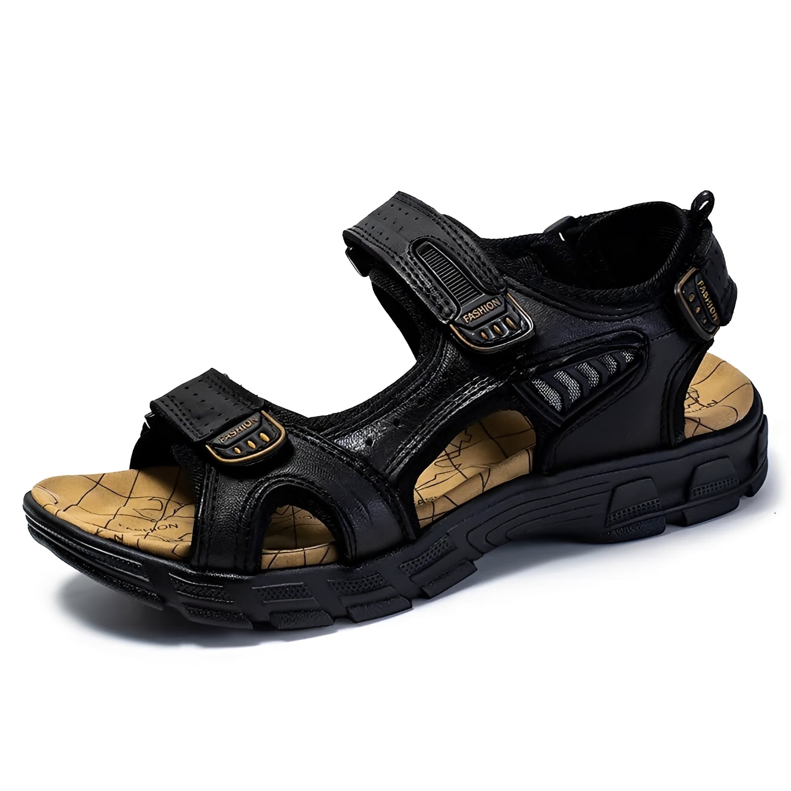 Leon - Komfortable gepolsterte Freizeitsandalen
