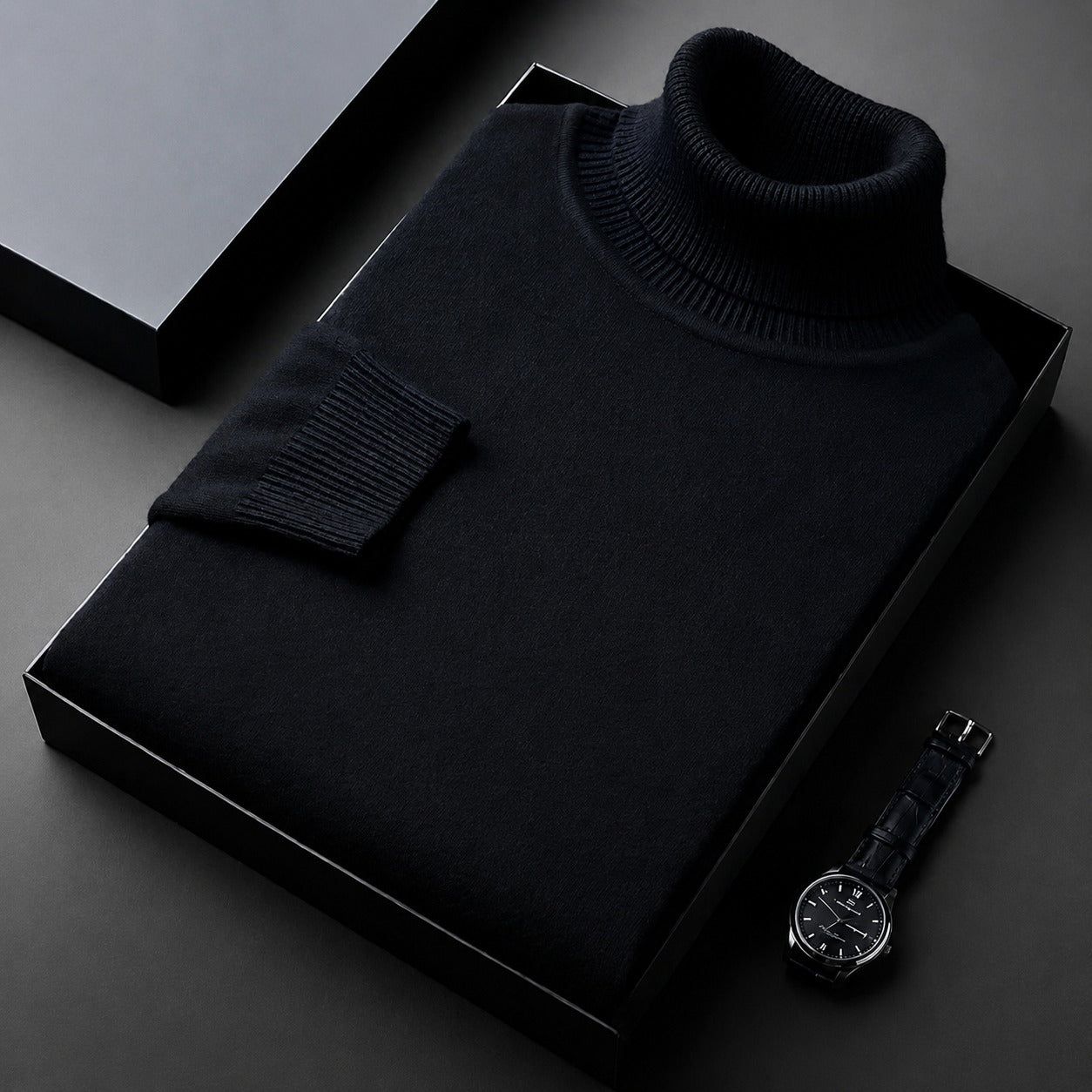 Amara - Eleganter Rollkragenpullover