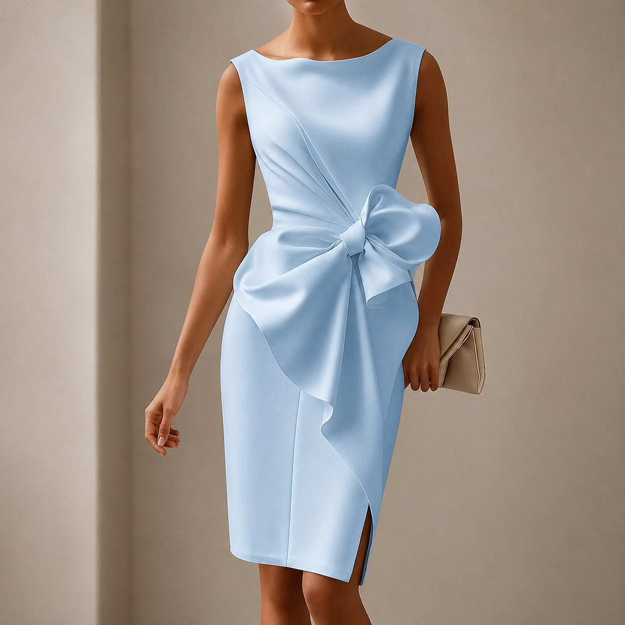 Esmee - Elegantes Minikleid mit Schleife
