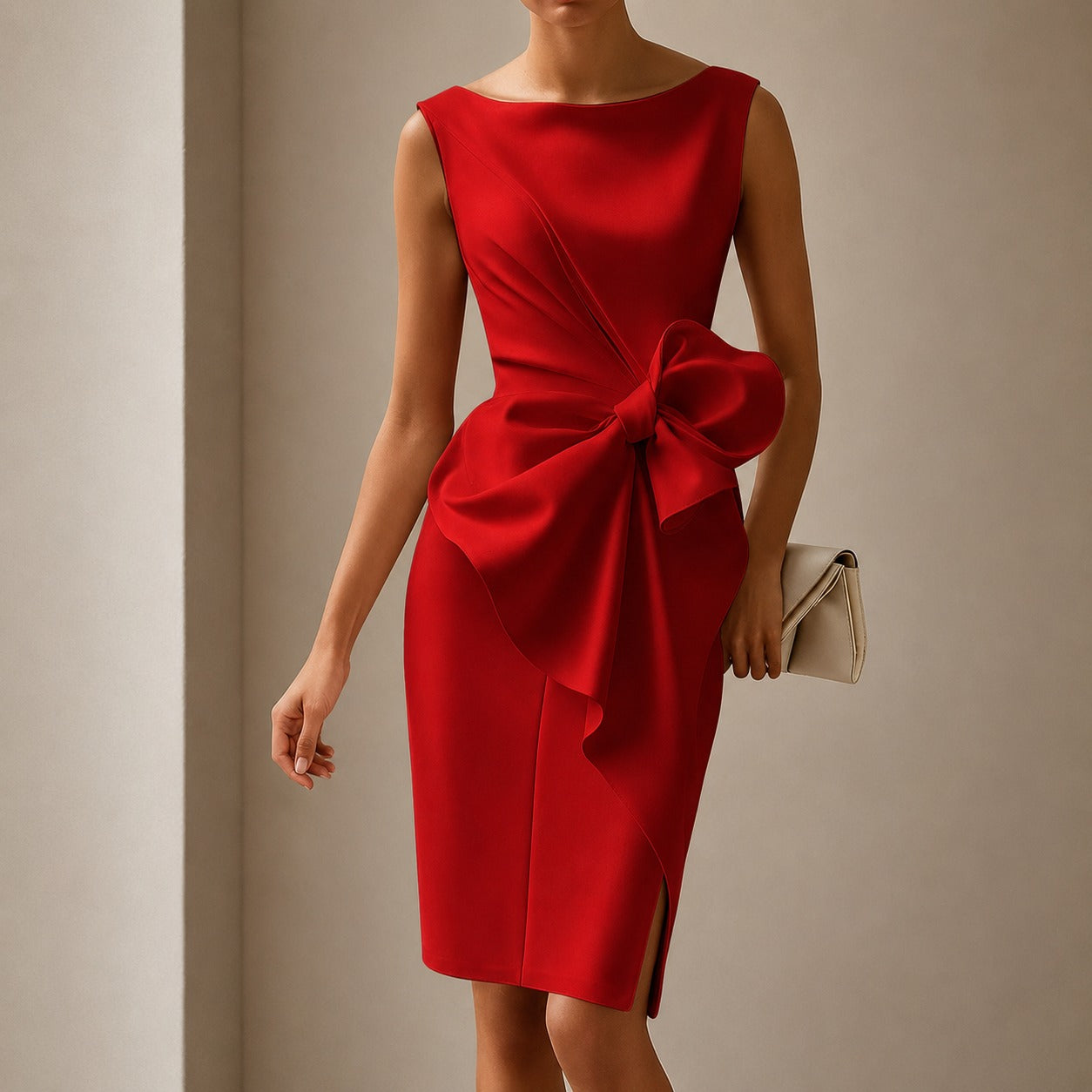 Esmee - Elegantes Minikleid mit Schleife
