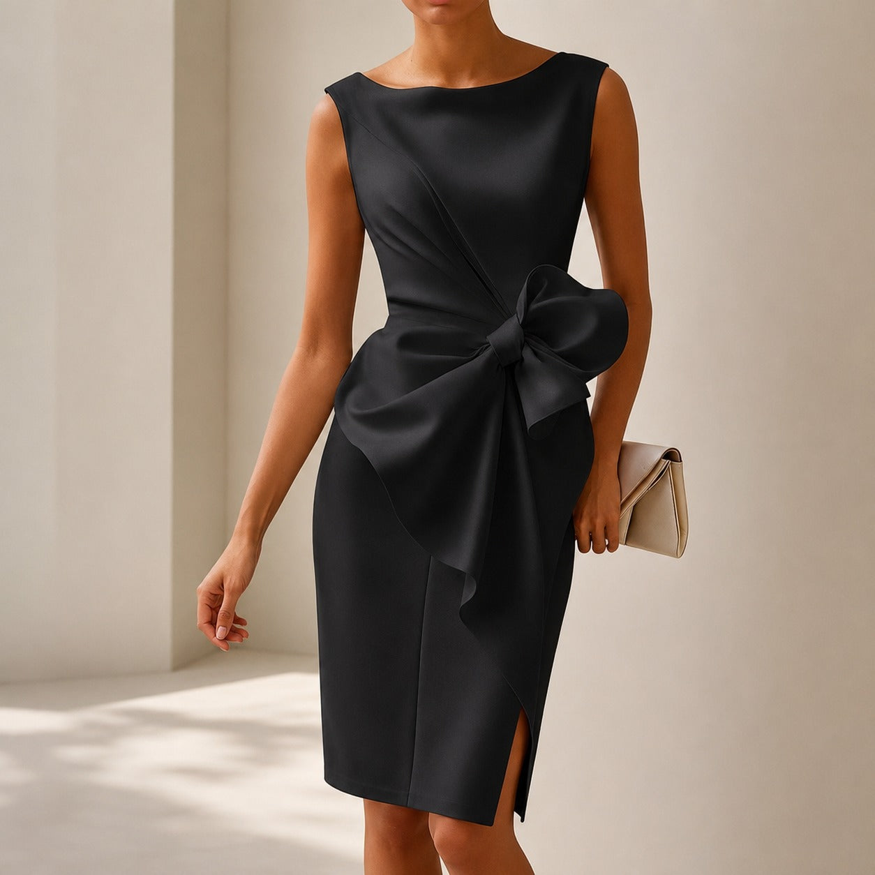 Esmee - Elegantes Minikleid mit Schleife
