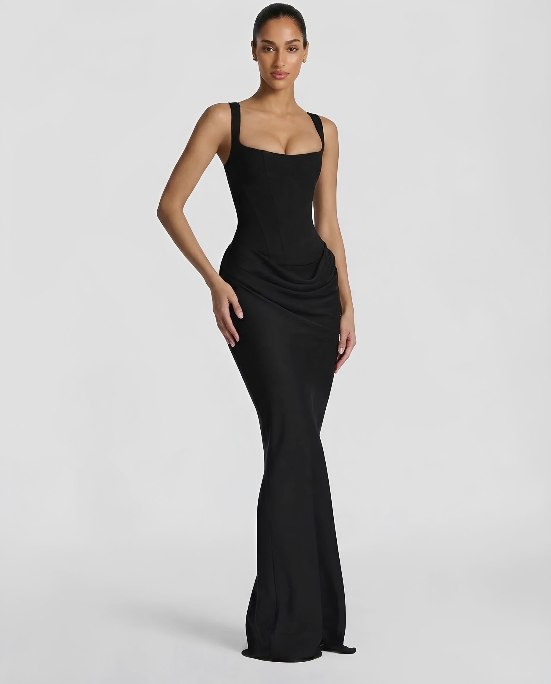 Dorsey - Schickes Korsett-Maxikleid