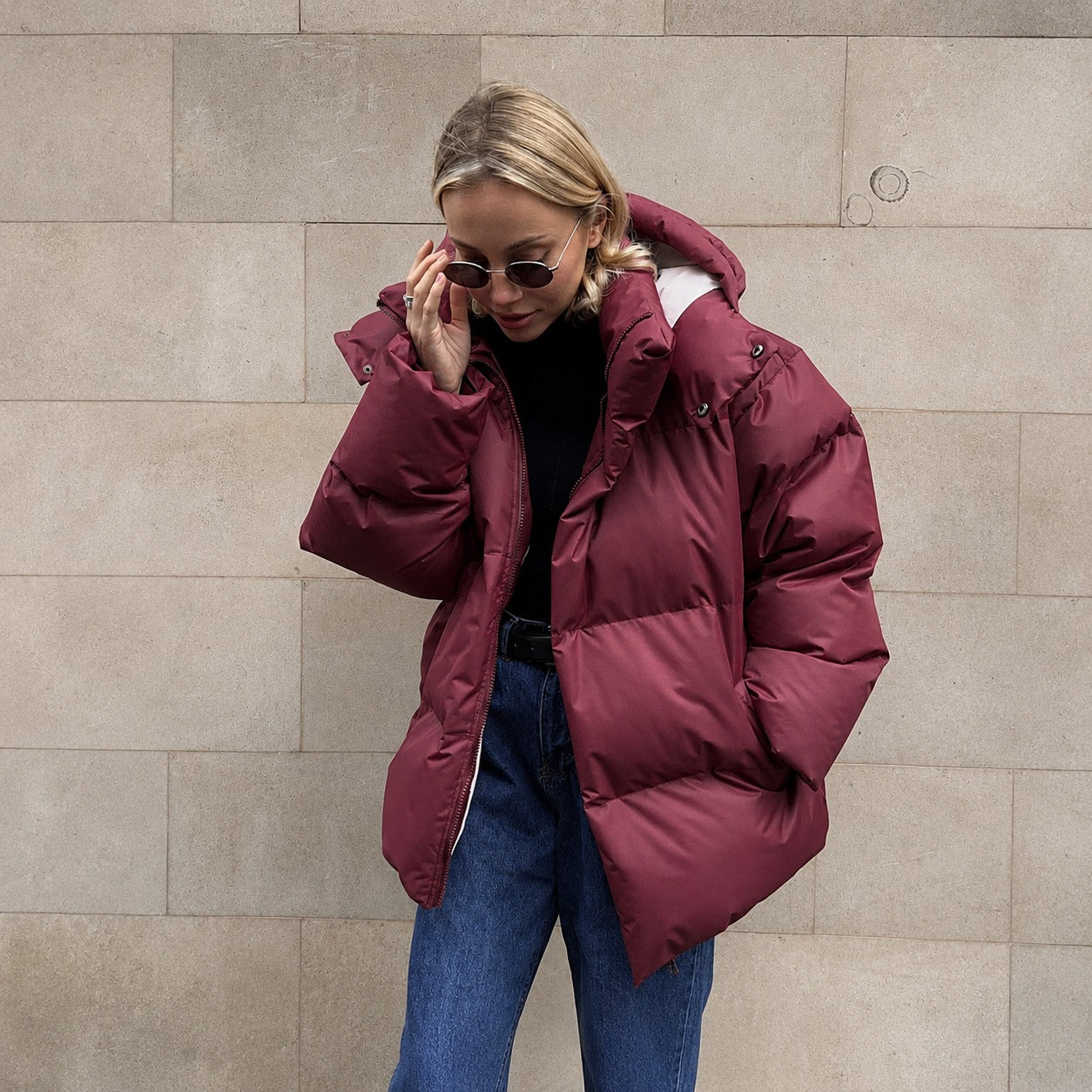 Natalia - Kuschelige Kapuzenjacke