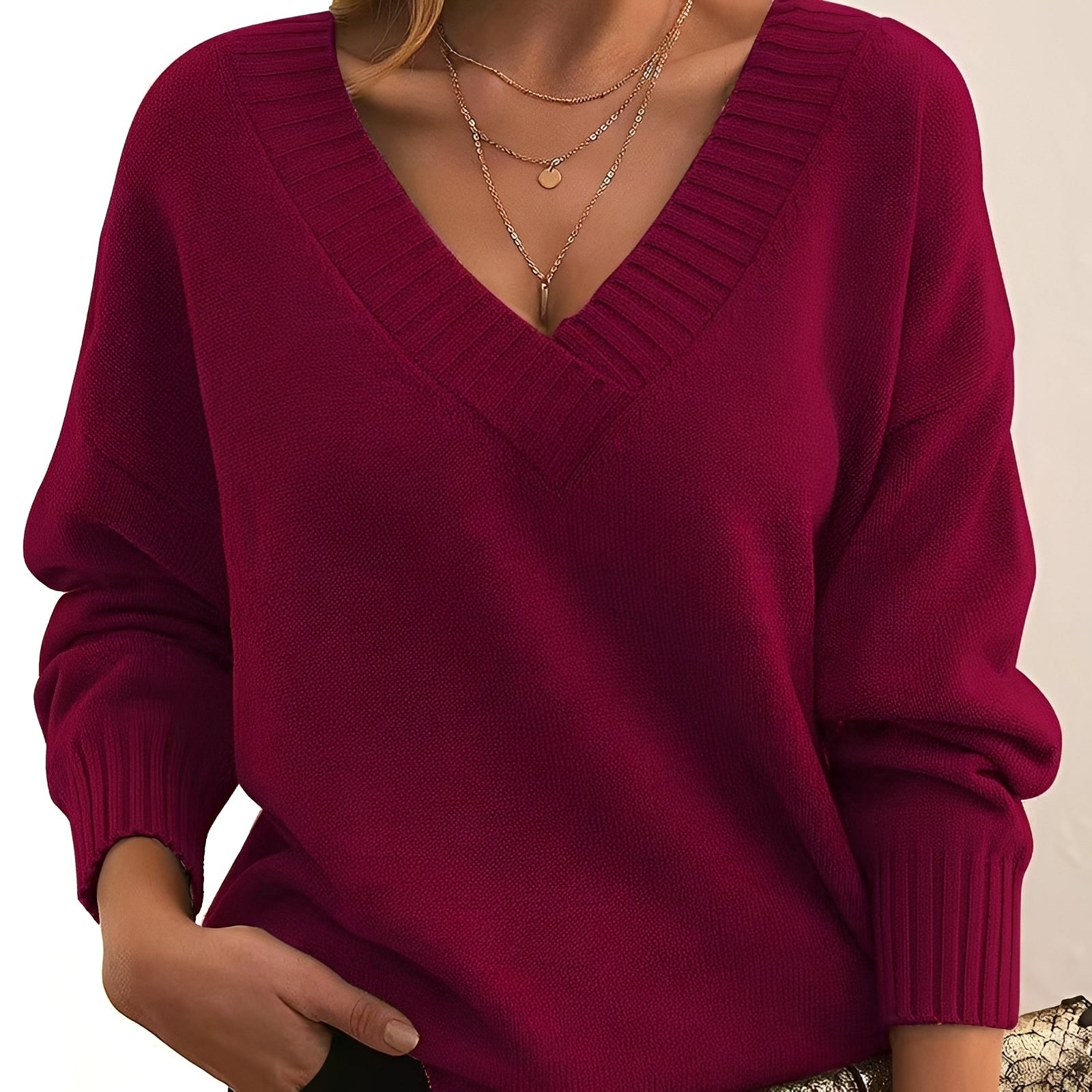 Mollie - Luftiger Damenpullover mit lockerem Design