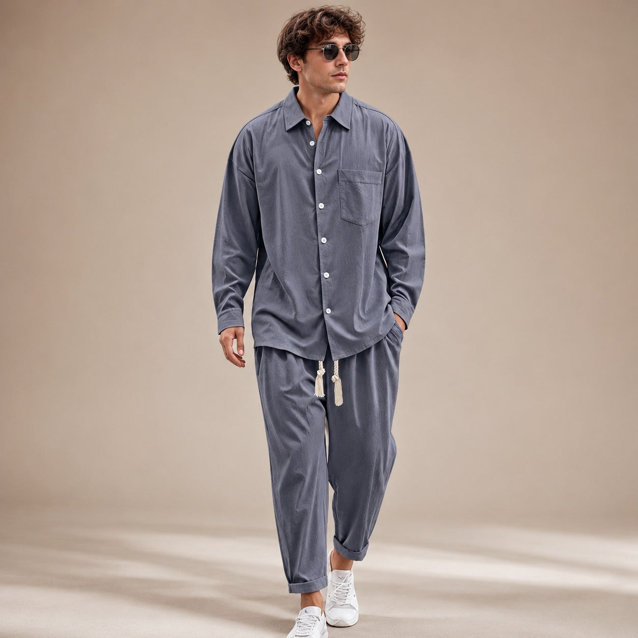 Paul - Legeres Langarm-Shirt-Set