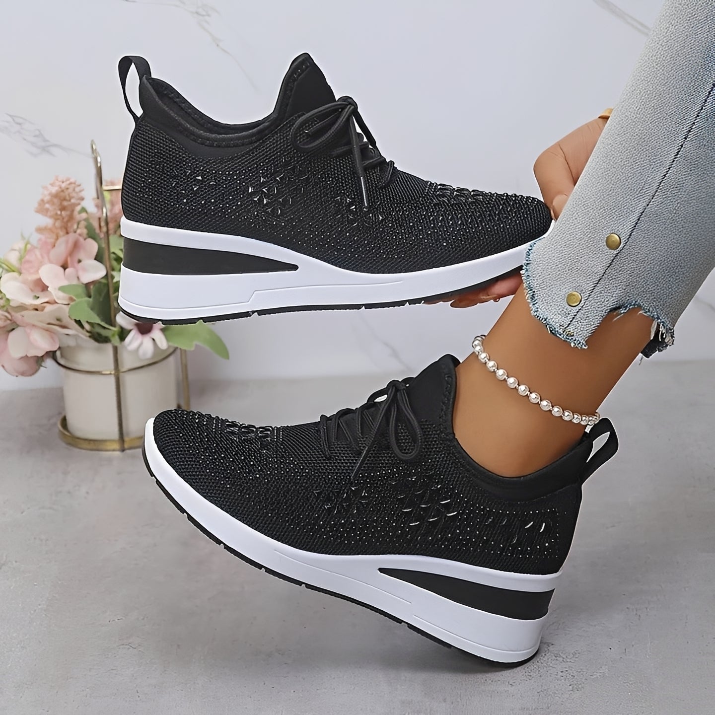Brenda - Elegante Keilschuhe