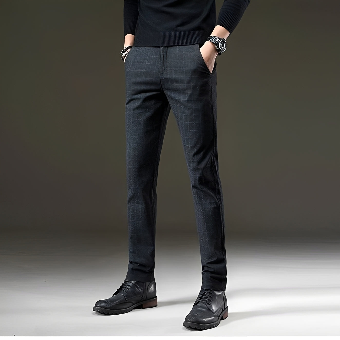 Kristian - Modische Hose mit Karodesign
