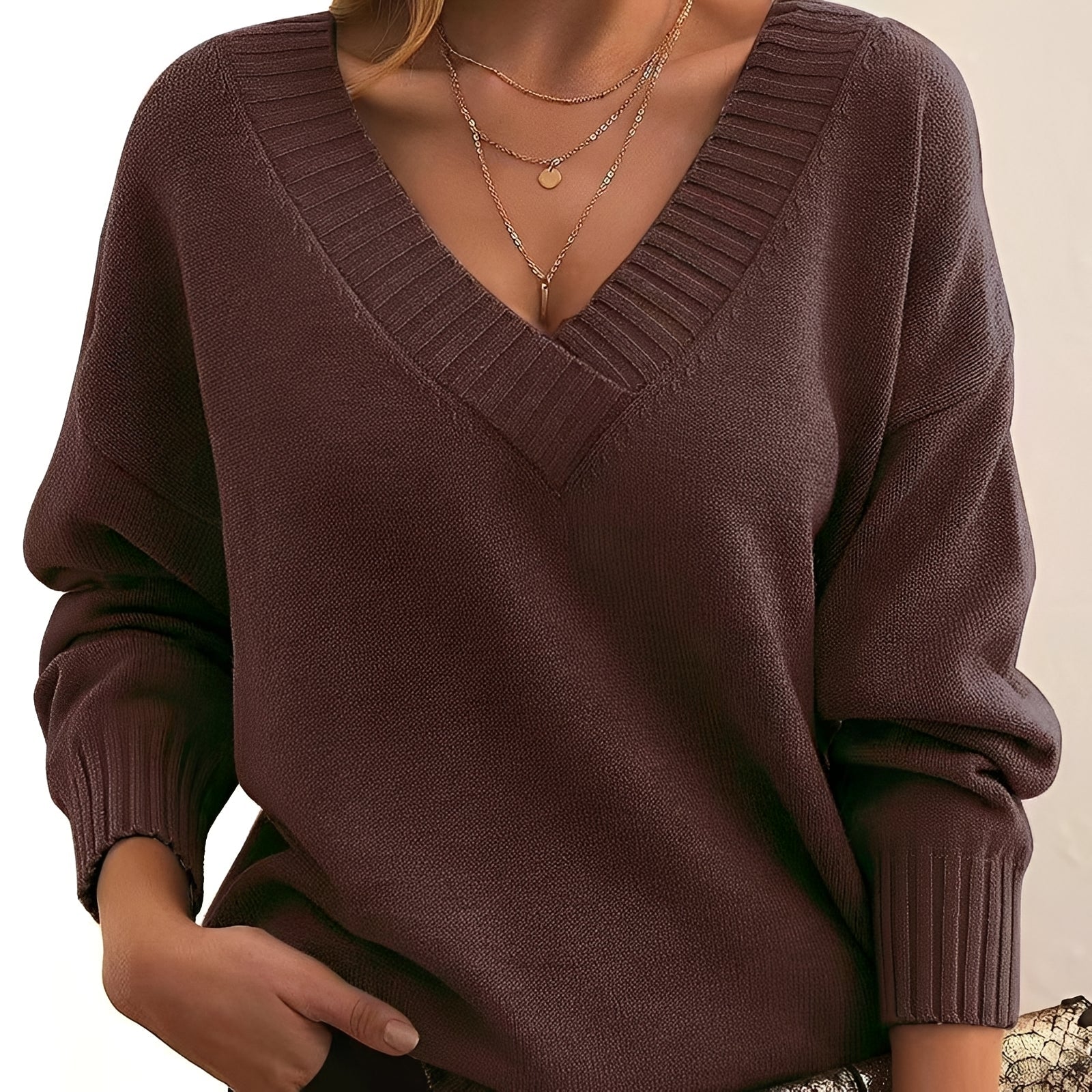 Mollie - Luftiger Damenpullover mit lockerem Design
