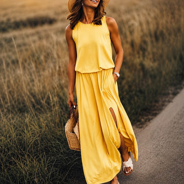 Edna - Lässiges Boho-Maxikleid aus Modal