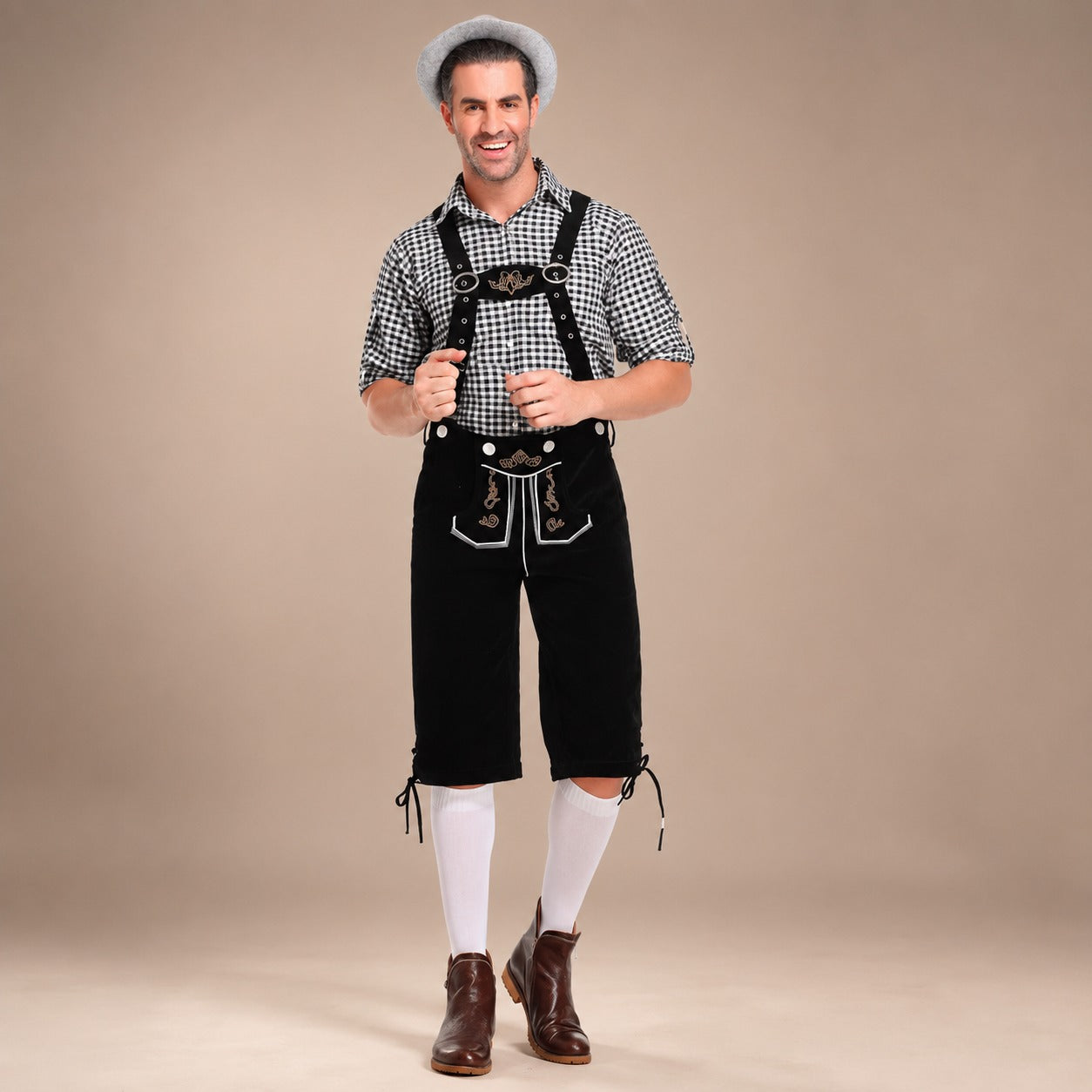 Thomas - Vintage-Oktoberfest-Hosenträger-Set