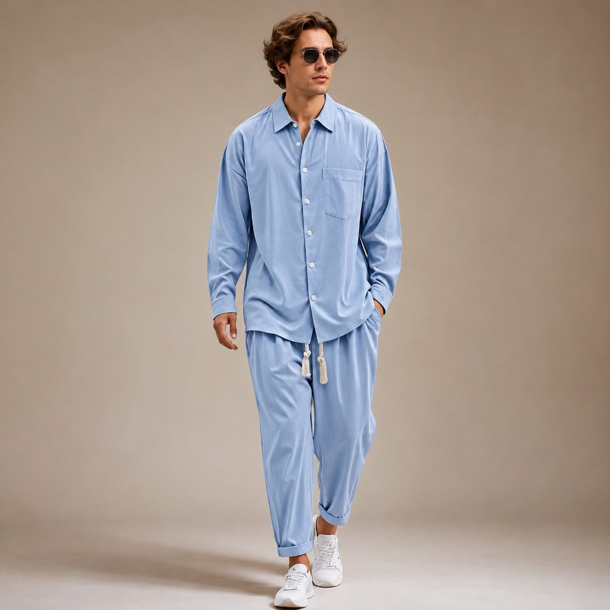 Paul - Legeres Langarm-Shirt-Set