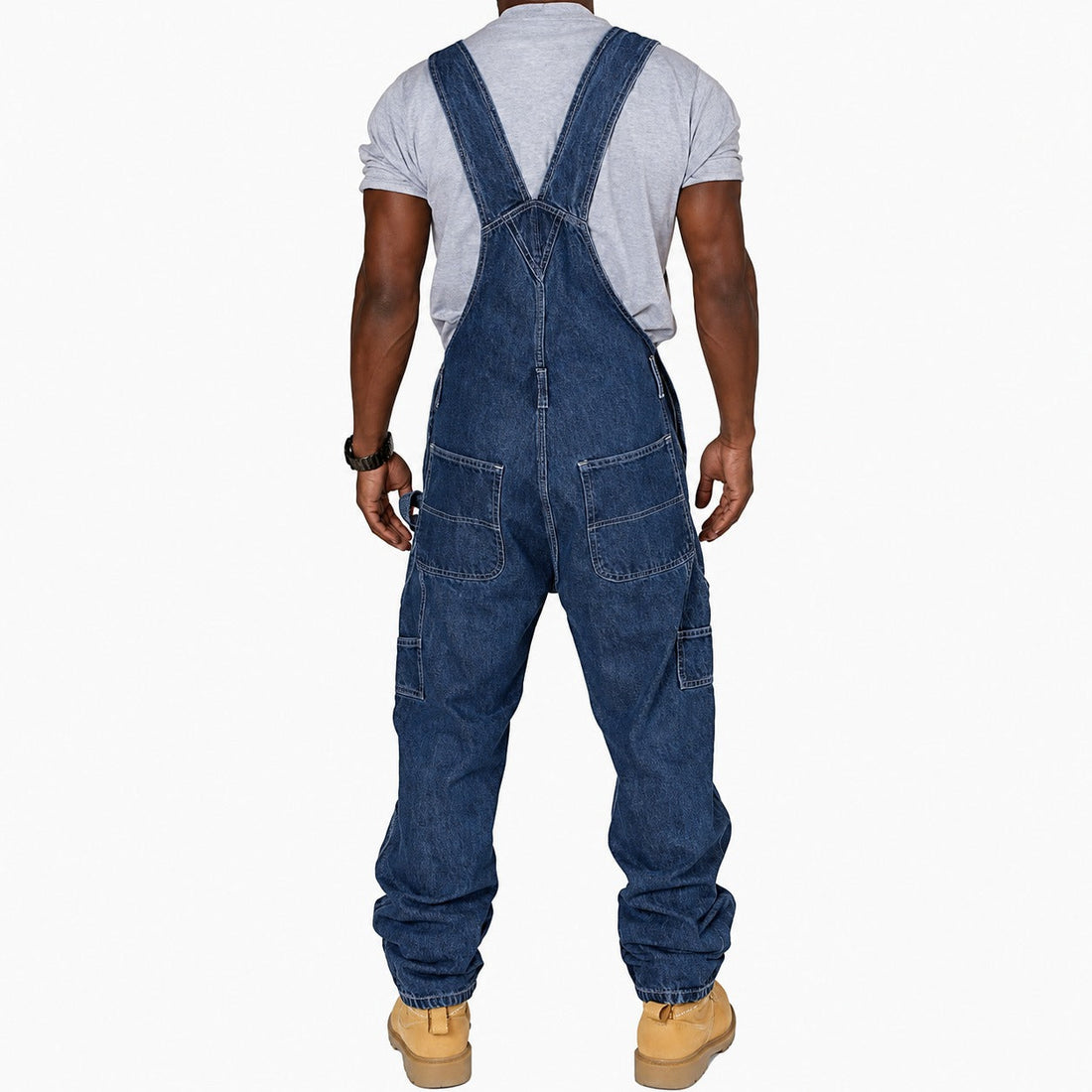 Stefan - Modische Cargo-Hose mit gewaschenem Look und zahlreichen Taschen