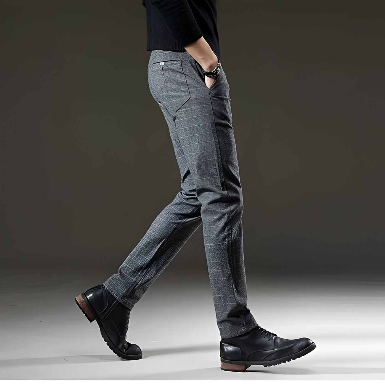 Kristian - Modische Hose mit Karodesign