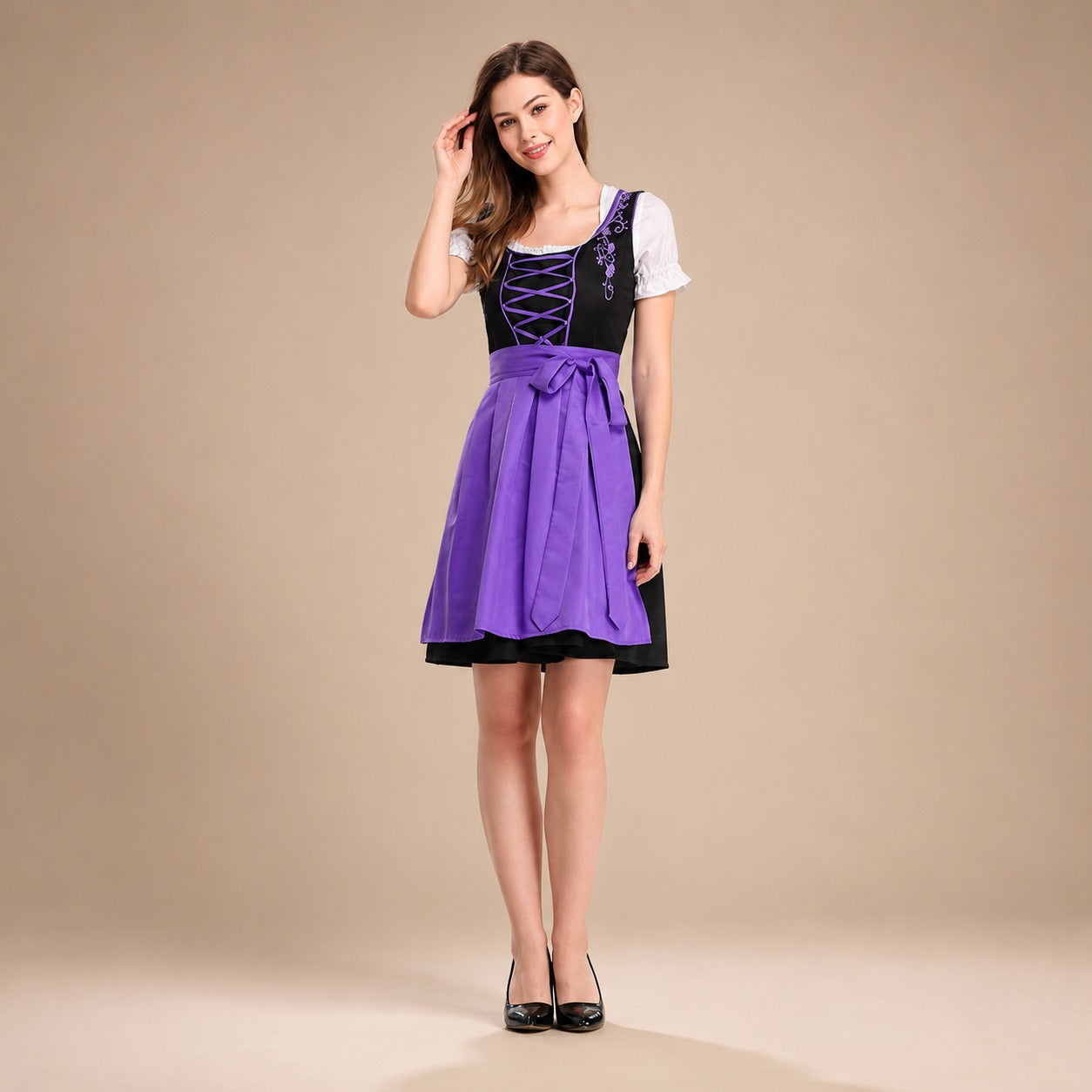 Gabriella - Schlichtes Oktoberfest-Kleid