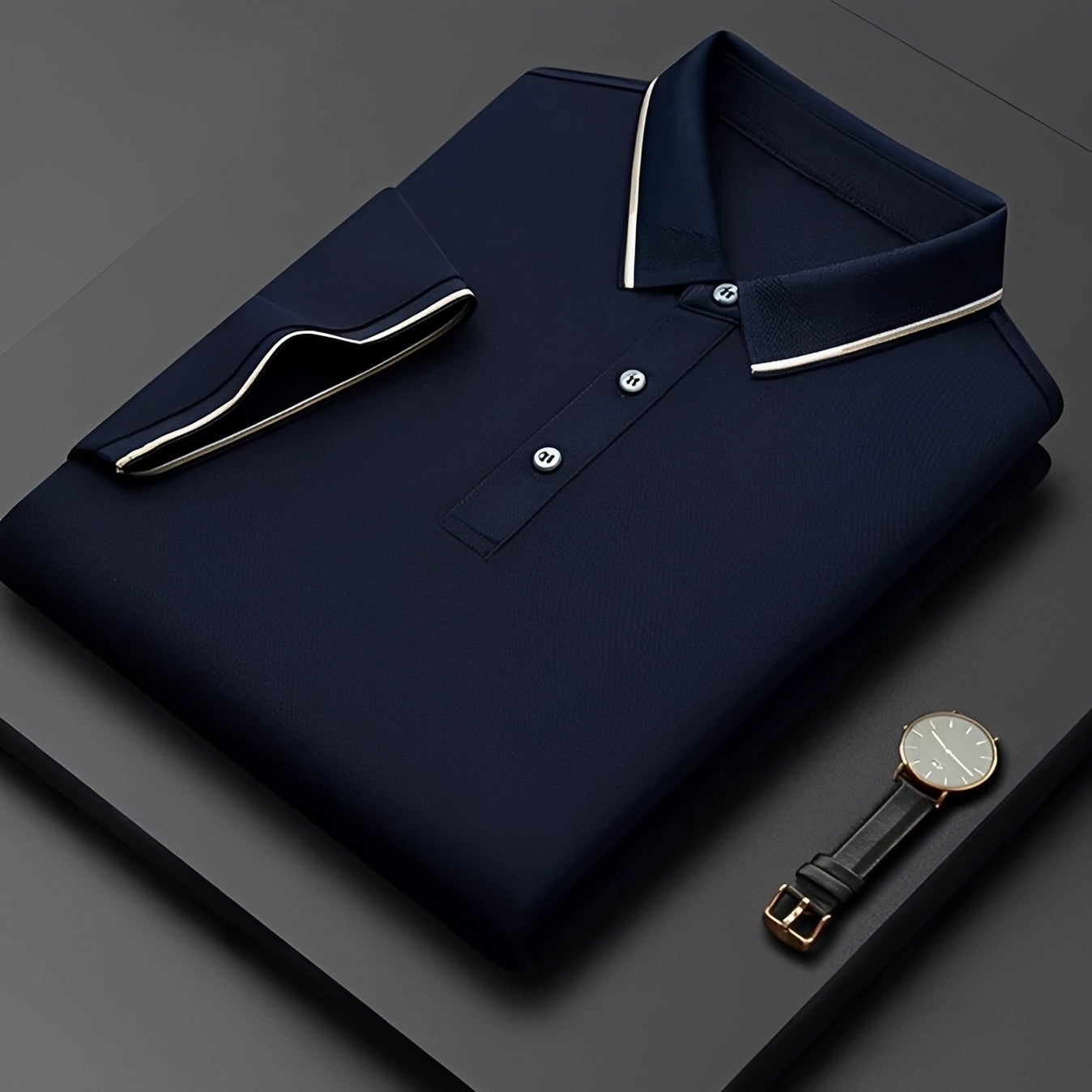 Kane - Entspanntes Poloshirt