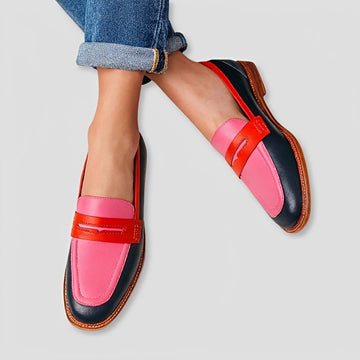 Shea - Elegante farbige Loafer