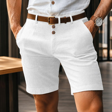Herbie - Freizeitshorts mit Knopfakzenten