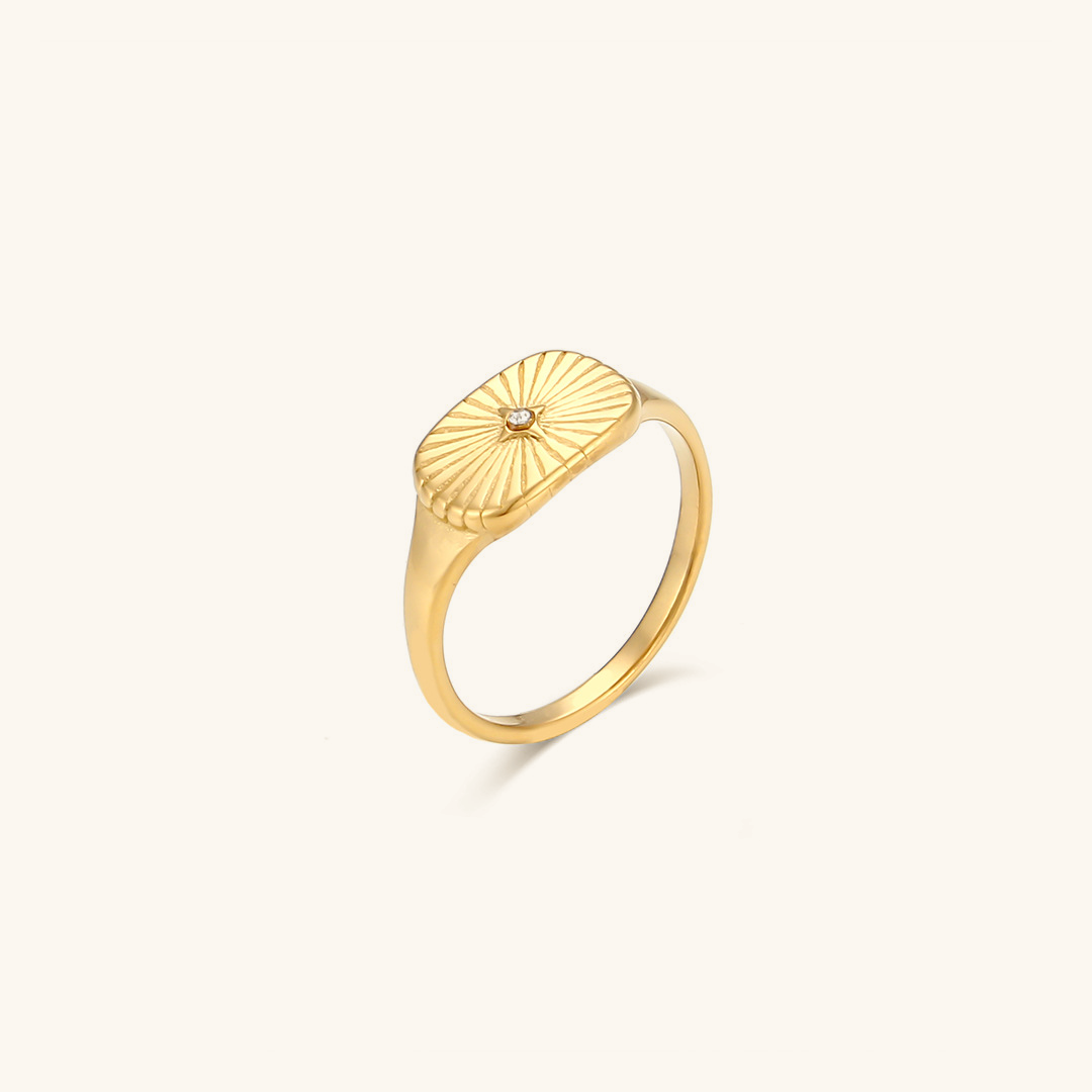Aglaia - Sonniger Goldring