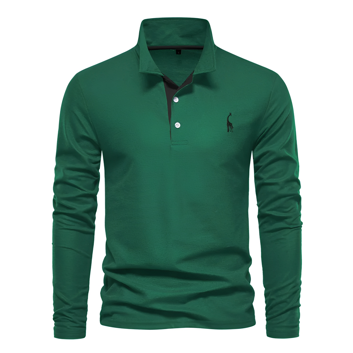 Antoine - Langärmliges Herren-Poloshirt für den Alltag