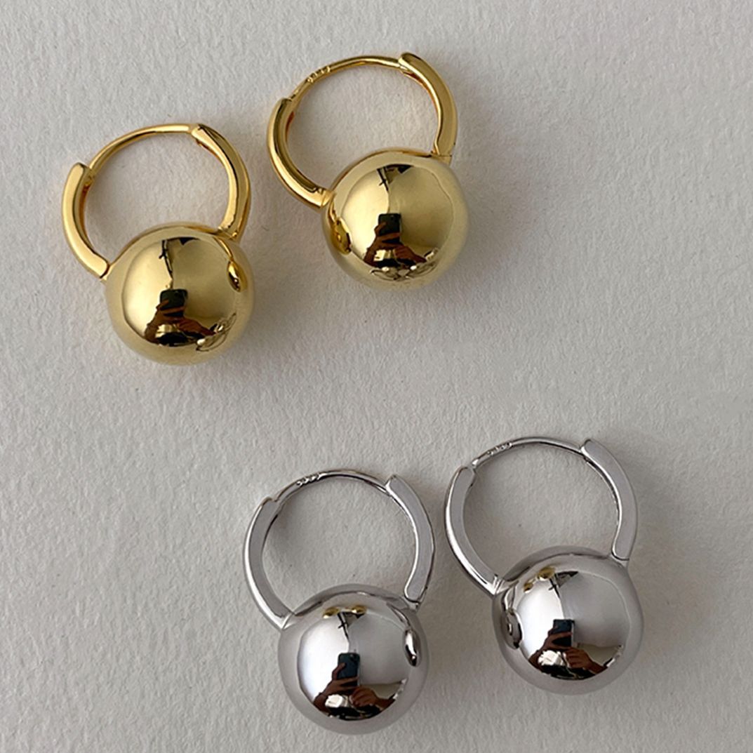 Ellie – Ohrringe aus Sterlingsilber mit filigranem Stecker