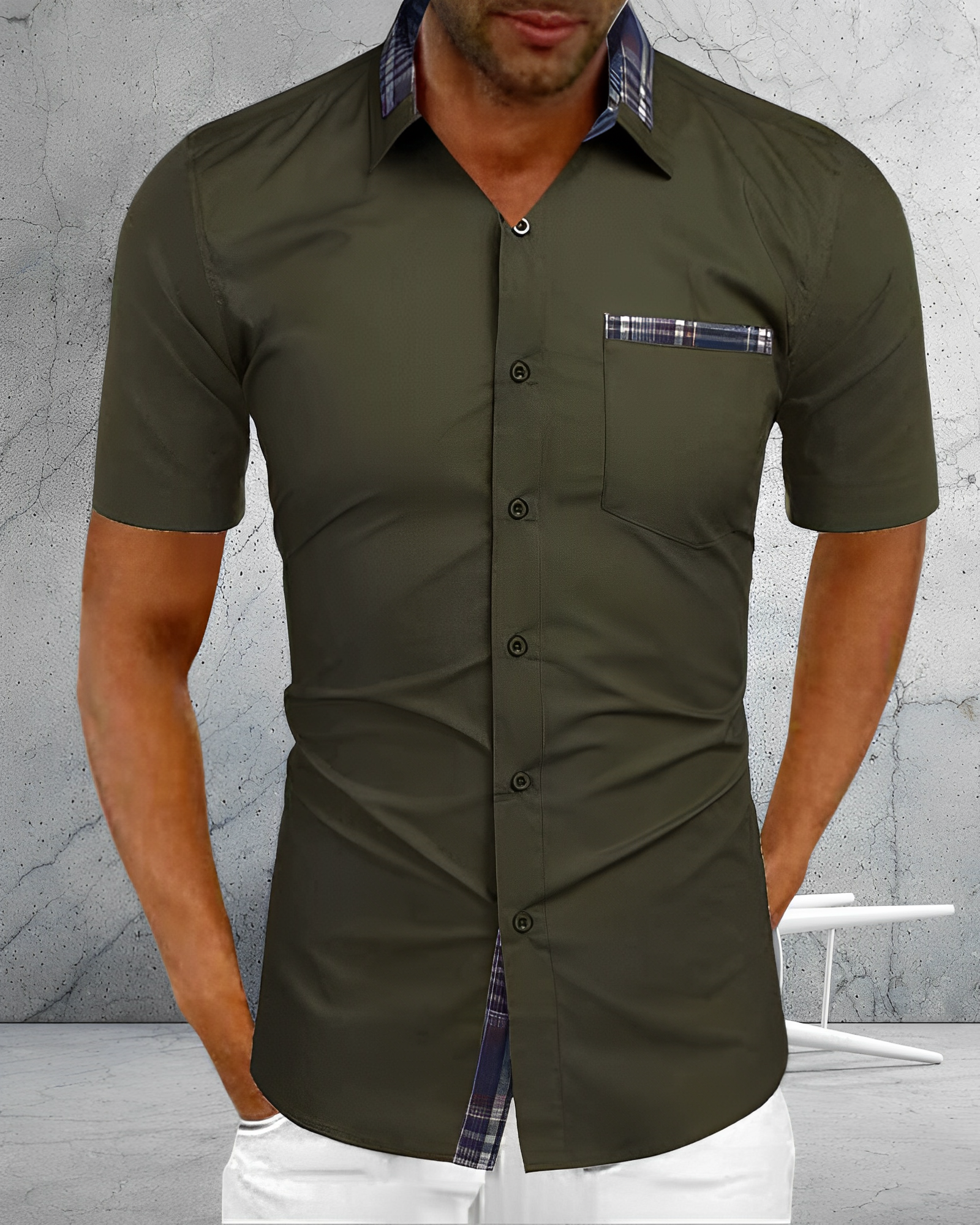 Theo – Herren-T-Shirt mit kurzen Ärmeln
