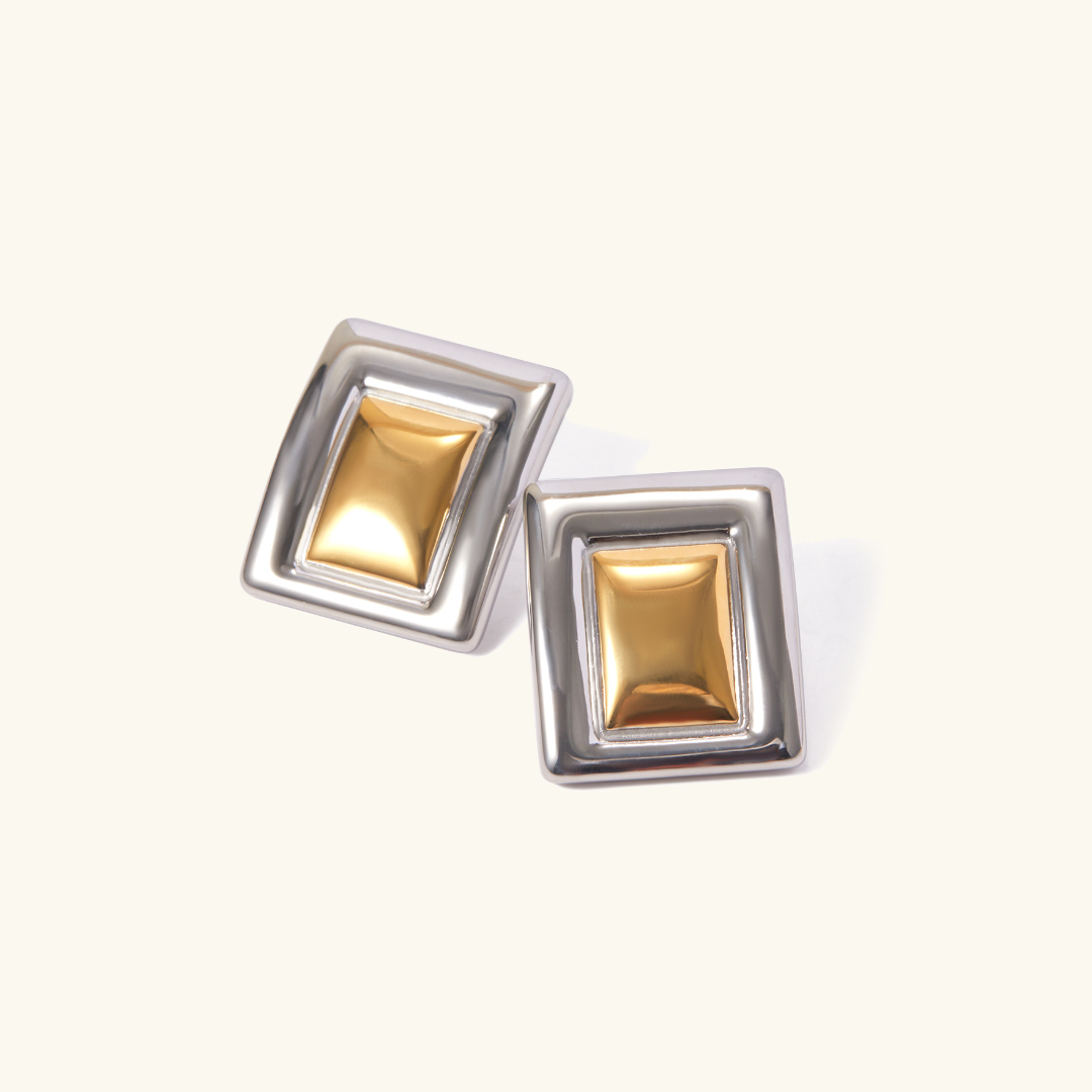 Jocelyn - Ohrringe in Goldfarbe