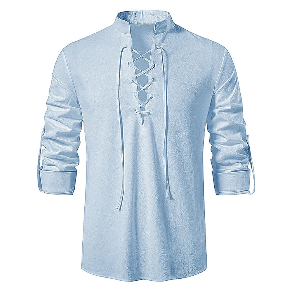 Oliver - Bluse mit langen Ärmeln und Schnürdetails