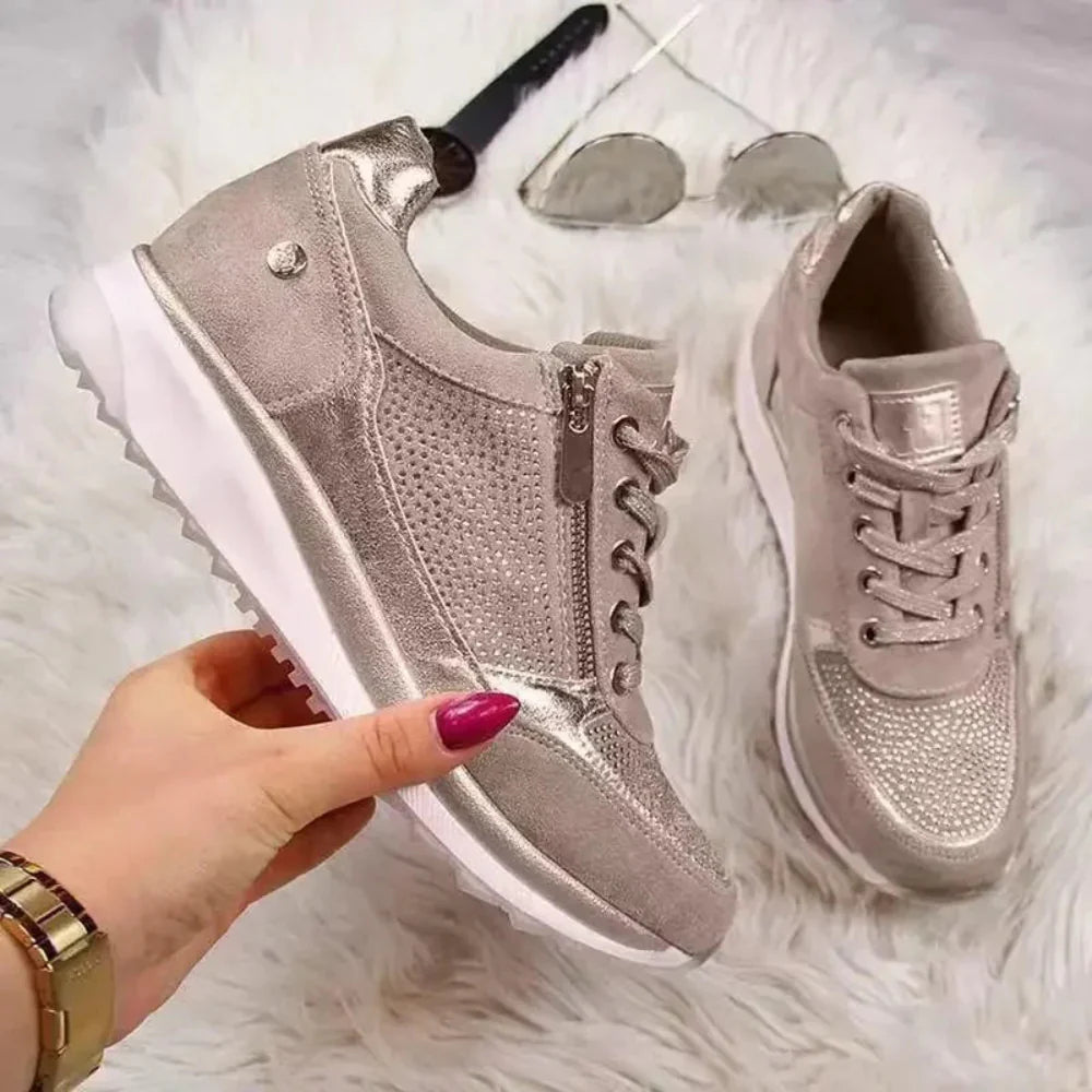 Ava - Sneaker mit Reißverschluss