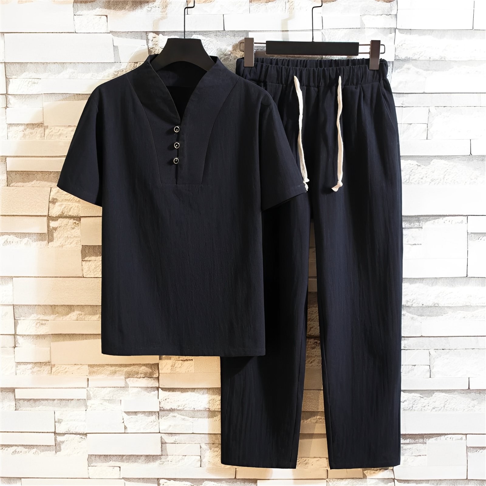 Cyril - Herren-Outfit mit Hemd und Hose - perfekt für sonnige Tage