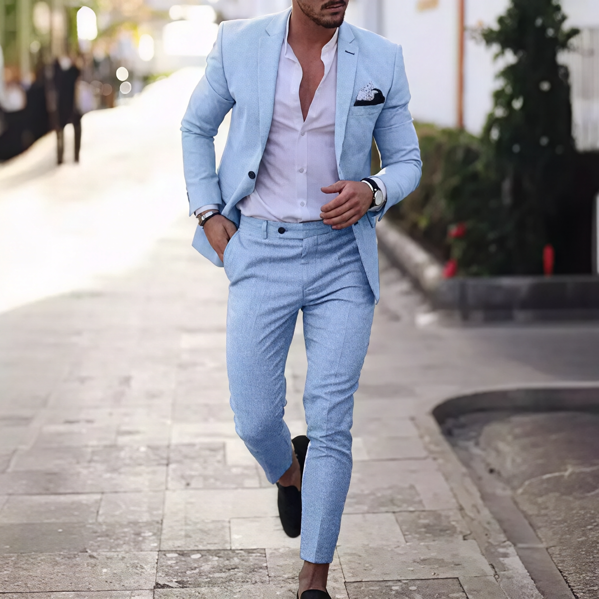 John - Herrenanzug im Slim Fit