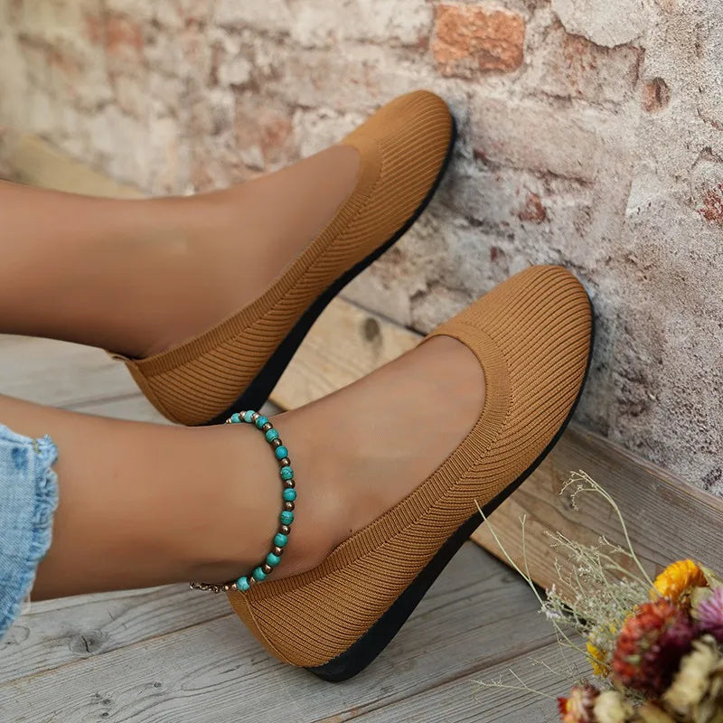 Isabella - Strickstil Ballerinas