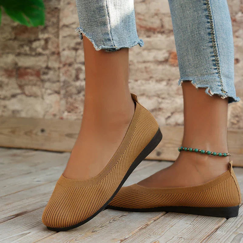 Isabella - Strickstil Ballerinas