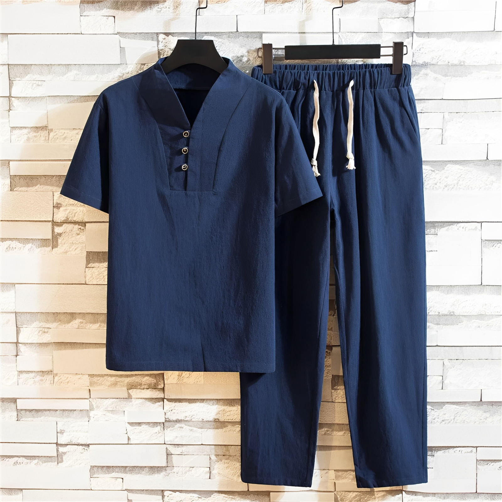 Cyril - Herren-Outfit mit Hemd und Hose - perfekt für sonnige Tage