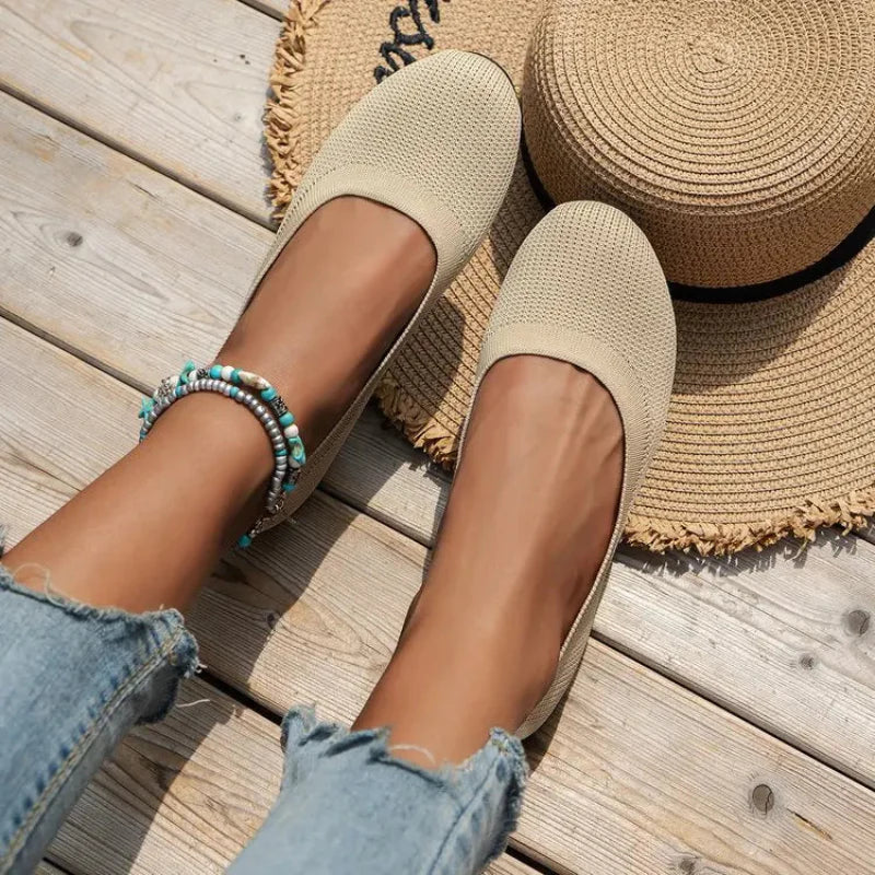 Isabella - Strickstil Ballerinas