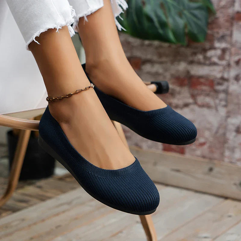 Isabella - Strickstil Ballerinas
