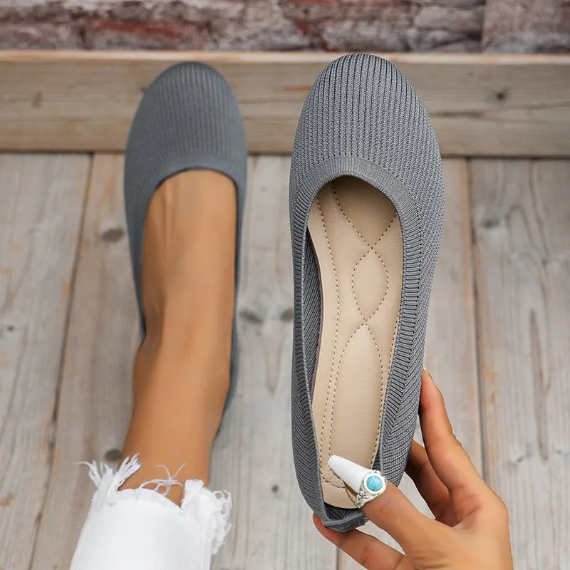 Isabella - Strickstil Ballerinas