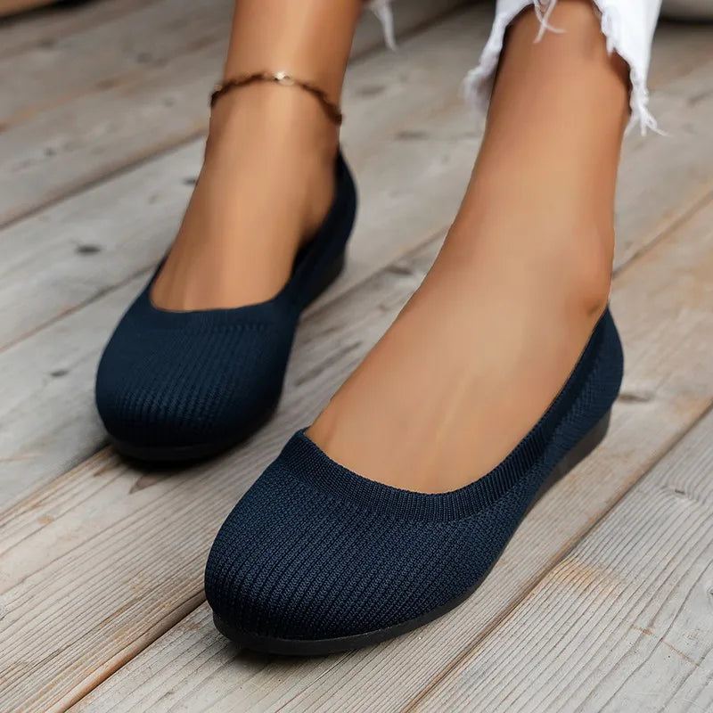 Isabella - Strickstil Ballerinas